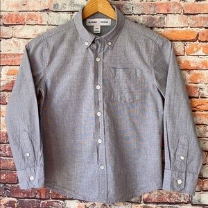 Old Navy  Boys Built-In Flex Long-Sleeve Shirt